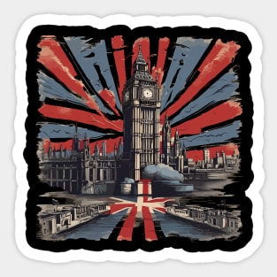 London UK England, United Kingdom Sticker